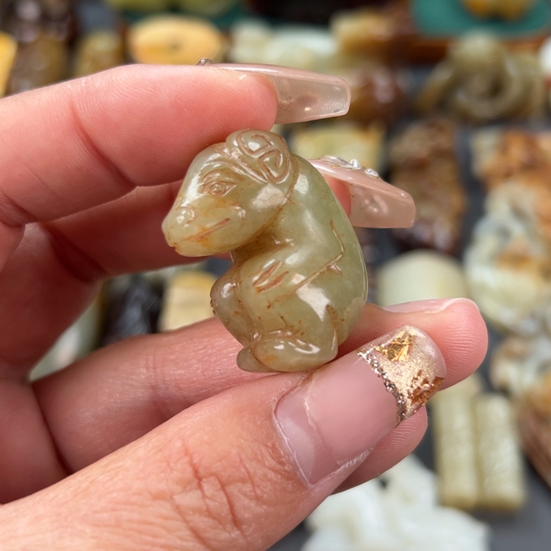 和田玉手链未镶嵌