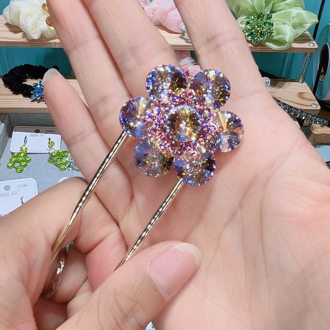 布艺铁合金发夹固定