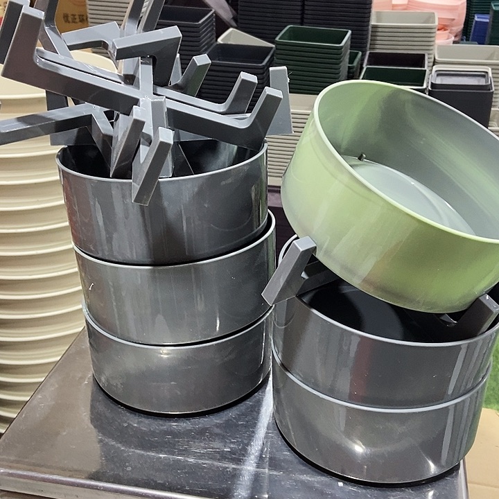 塑料新款试色水陪口15高6.5包邮6只带支架