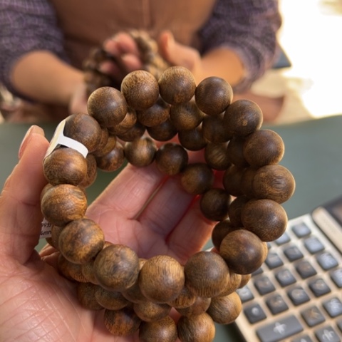 沉香手串红土乌身15克卡1.4多样性发1条