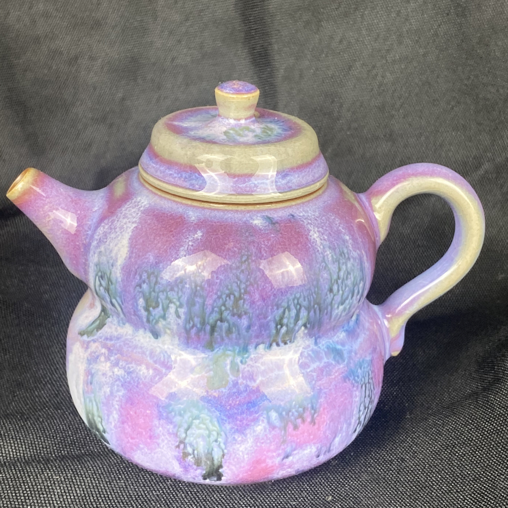 中国神后钧瓷茶具 葫芦壶
