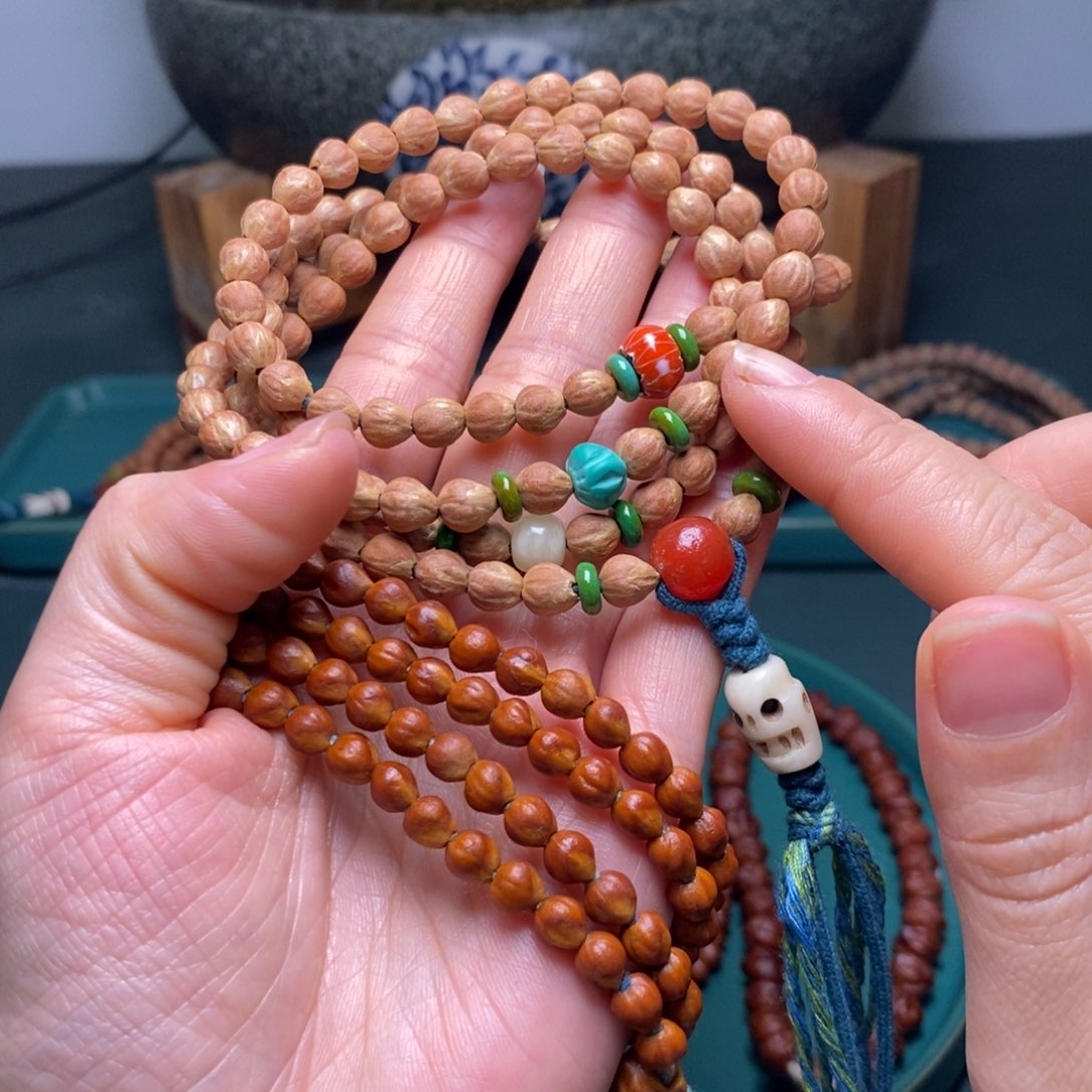 柏香籽/百香籽吊坠499水滴莲