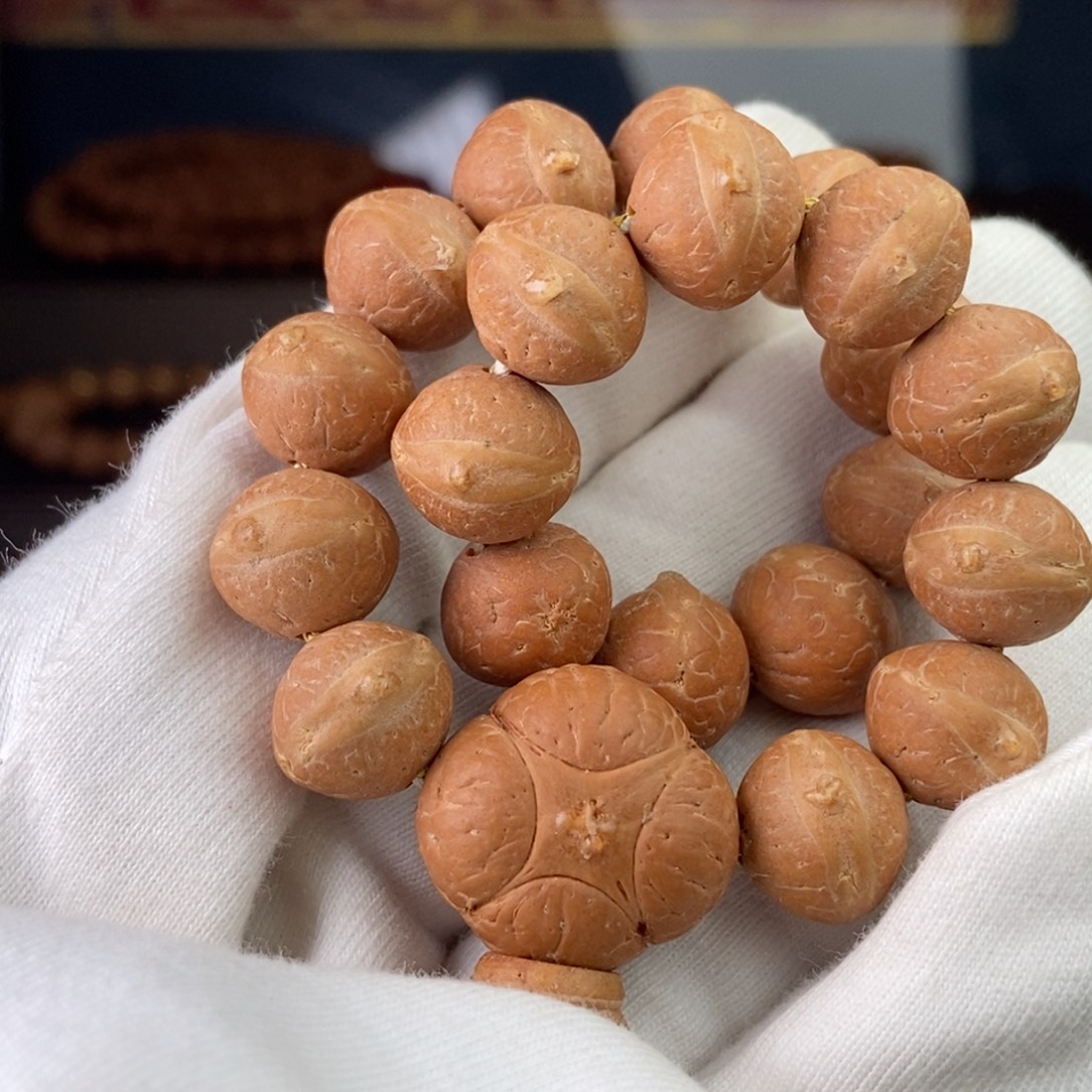 凤眼菩提手串尼泊尔凤眼实心飞碟12mm