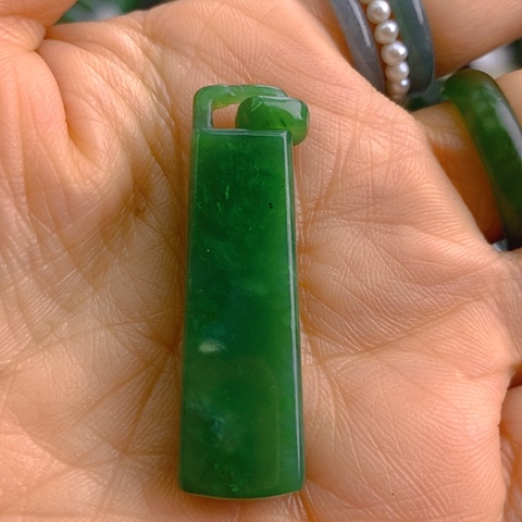 未镶嵌和田玉挂件小秤砣