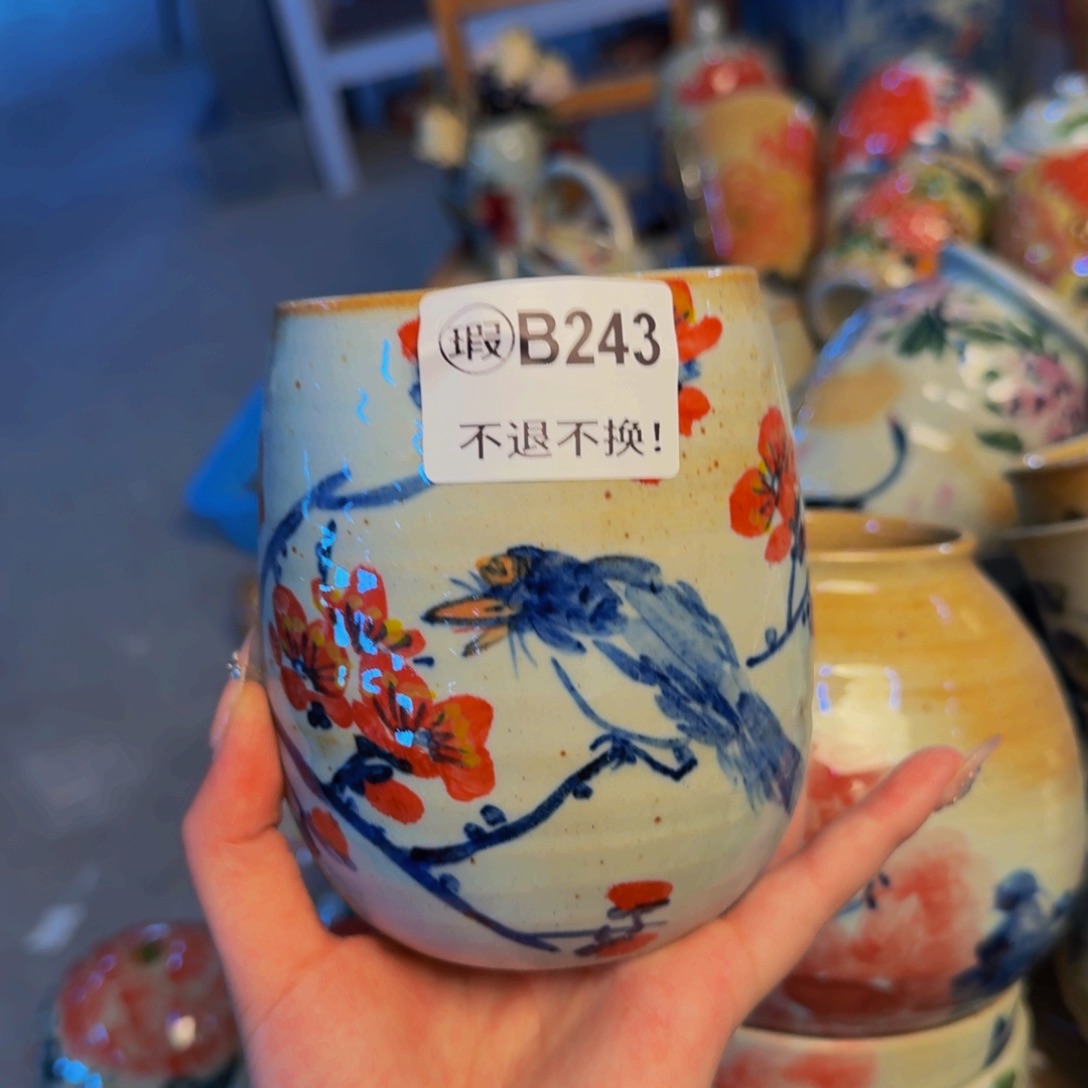 瓷片景德镇陶瓷手工手绘