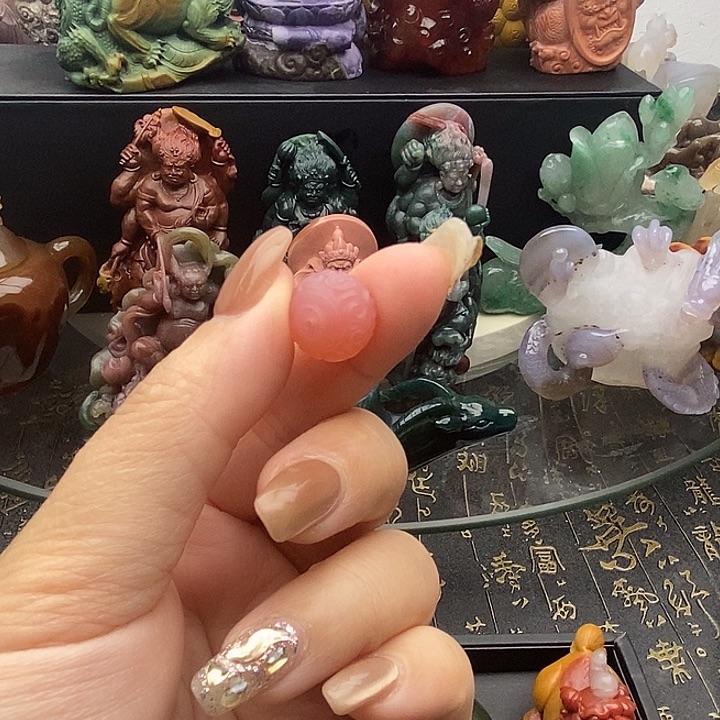 石英质玉未镶嵌吊坠(不含链)