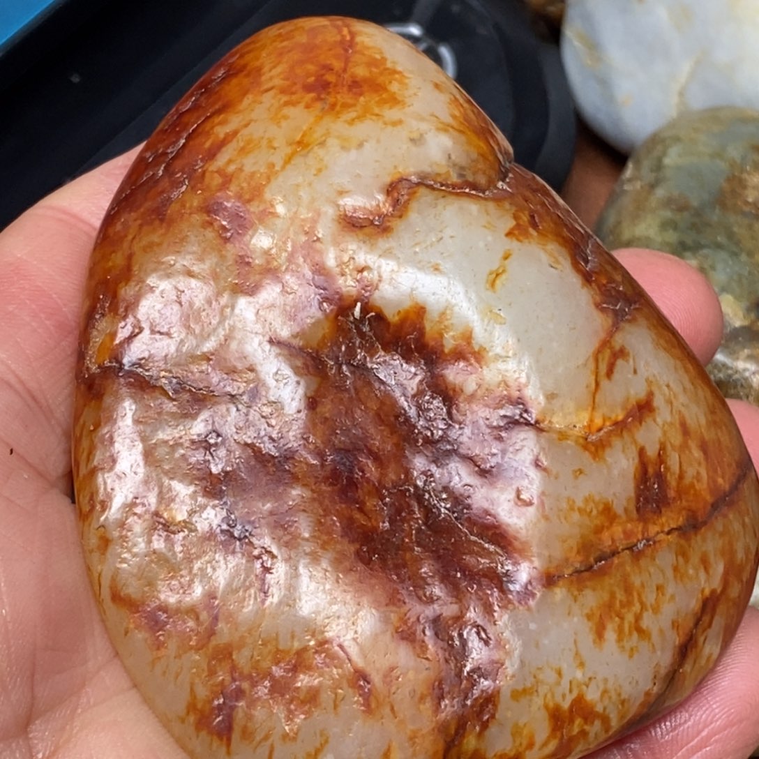 和田玉挂件未镶嵌夜*