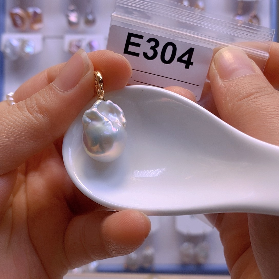 淡水珍珠颈饰银S925镶嵌