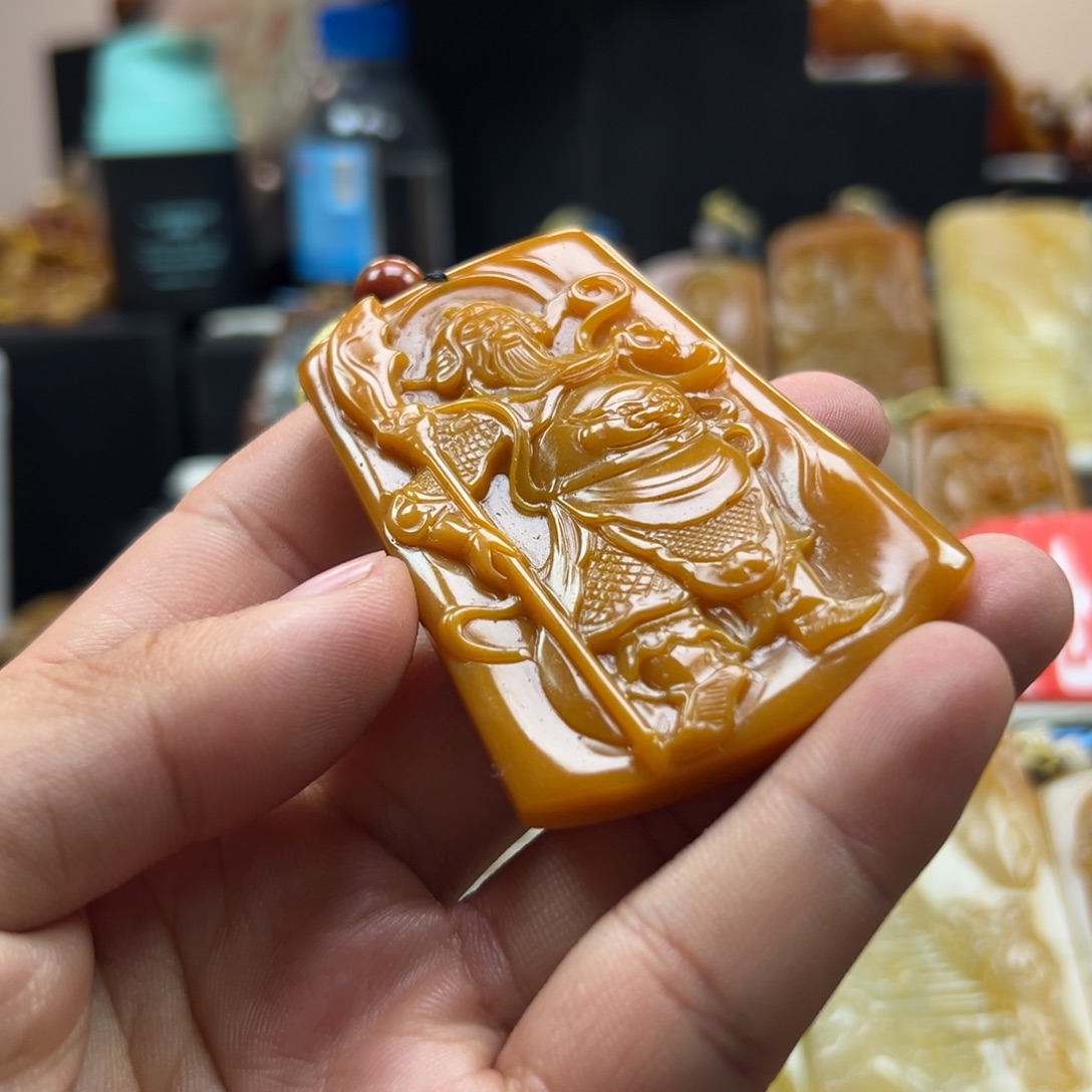 石英质玉（黄龙玉）未镶嵌hly