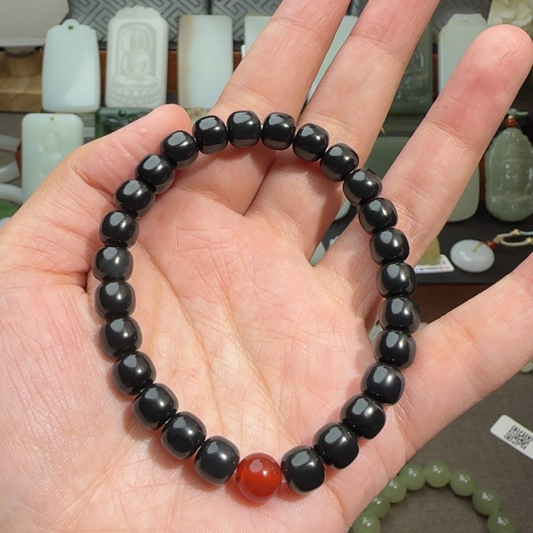 和田玉手链未镶嵌