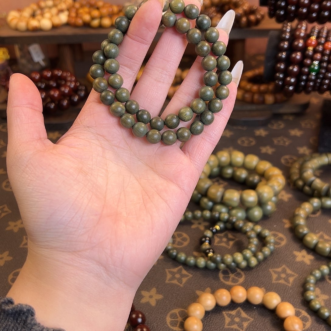 维腊木（绿檀）绿檀0.8双圈