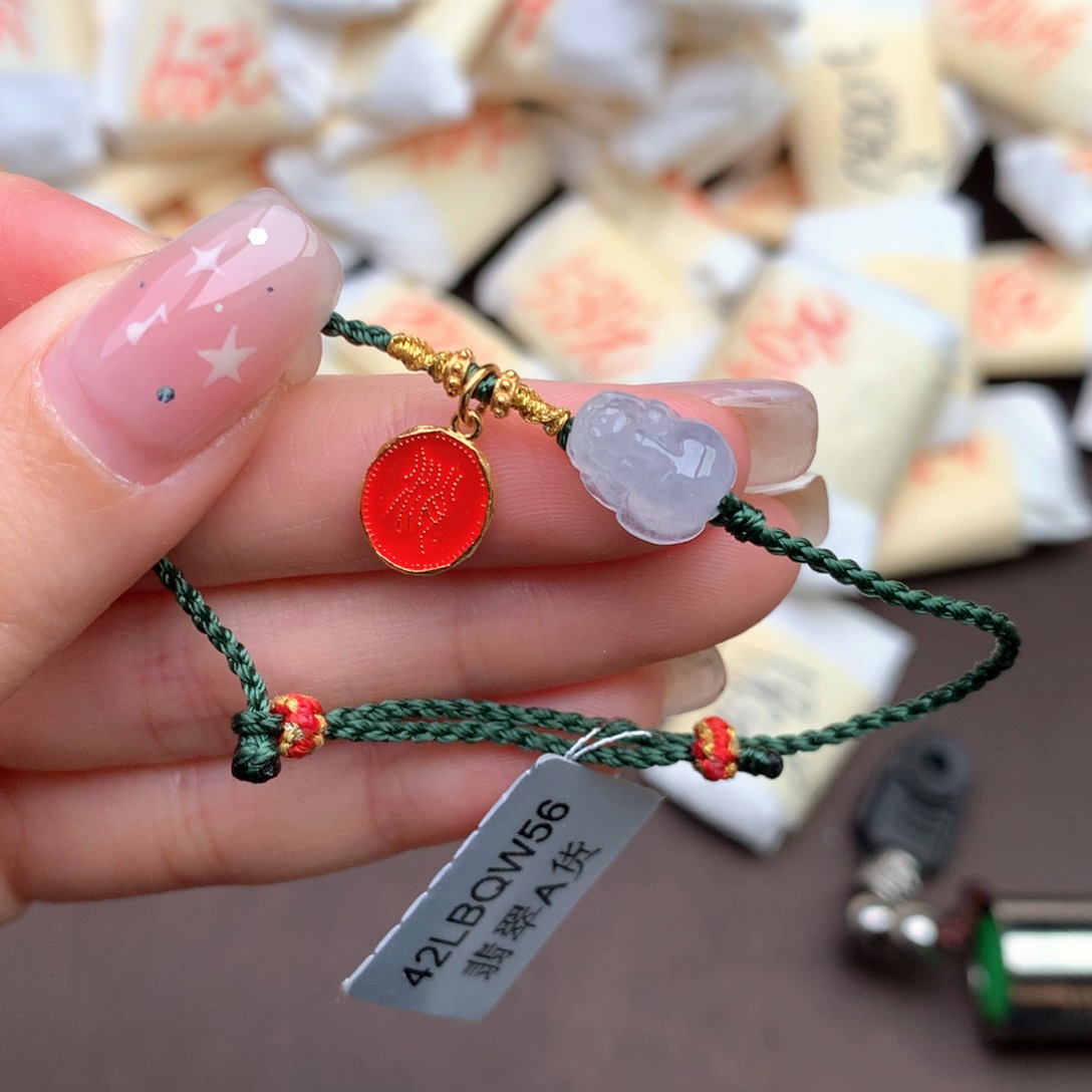 【闪购商品】翡翠手绳未镶嵌一