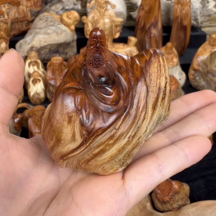 柏木（崖柏）手把件