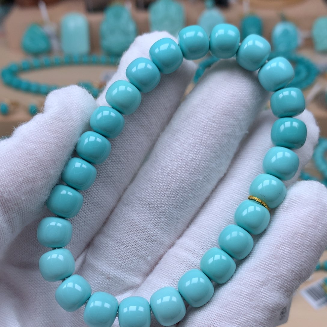 绿松石精品配饰未镶嵌