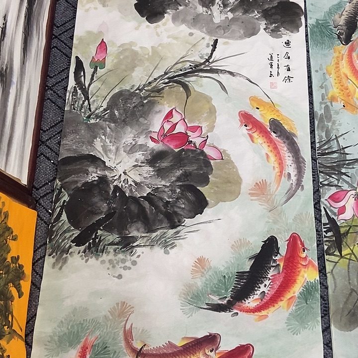 小周画廊的直播间