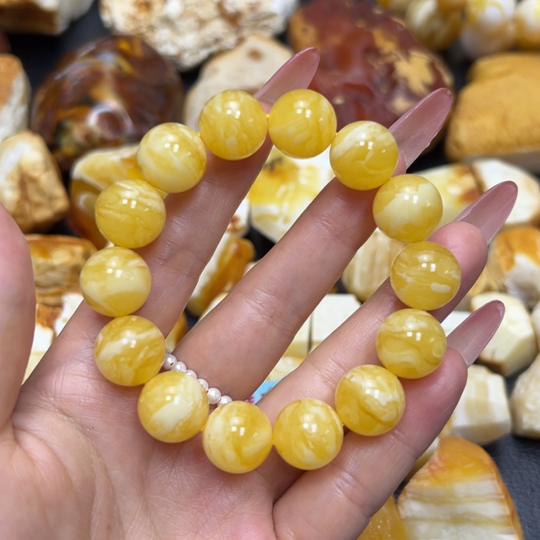 定制琥珀未镶嵌蜜蜡