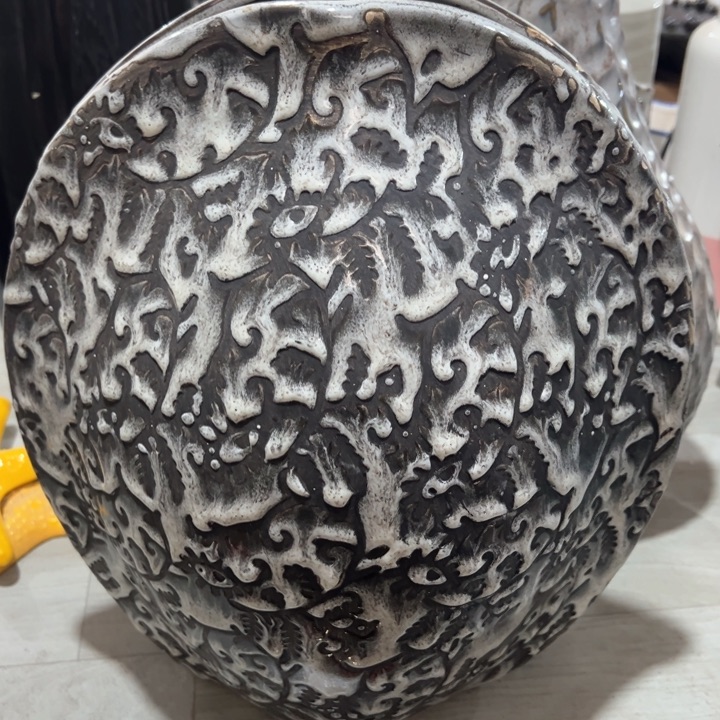 陶瓷花瓶摆件外贸出口微瑕捡漏高34宽18公分