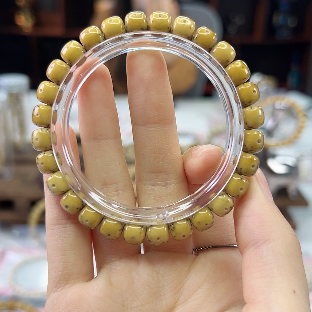 星月菩提吊坠Ll.8x7贯穿通体大光头 针尖星 毕业级