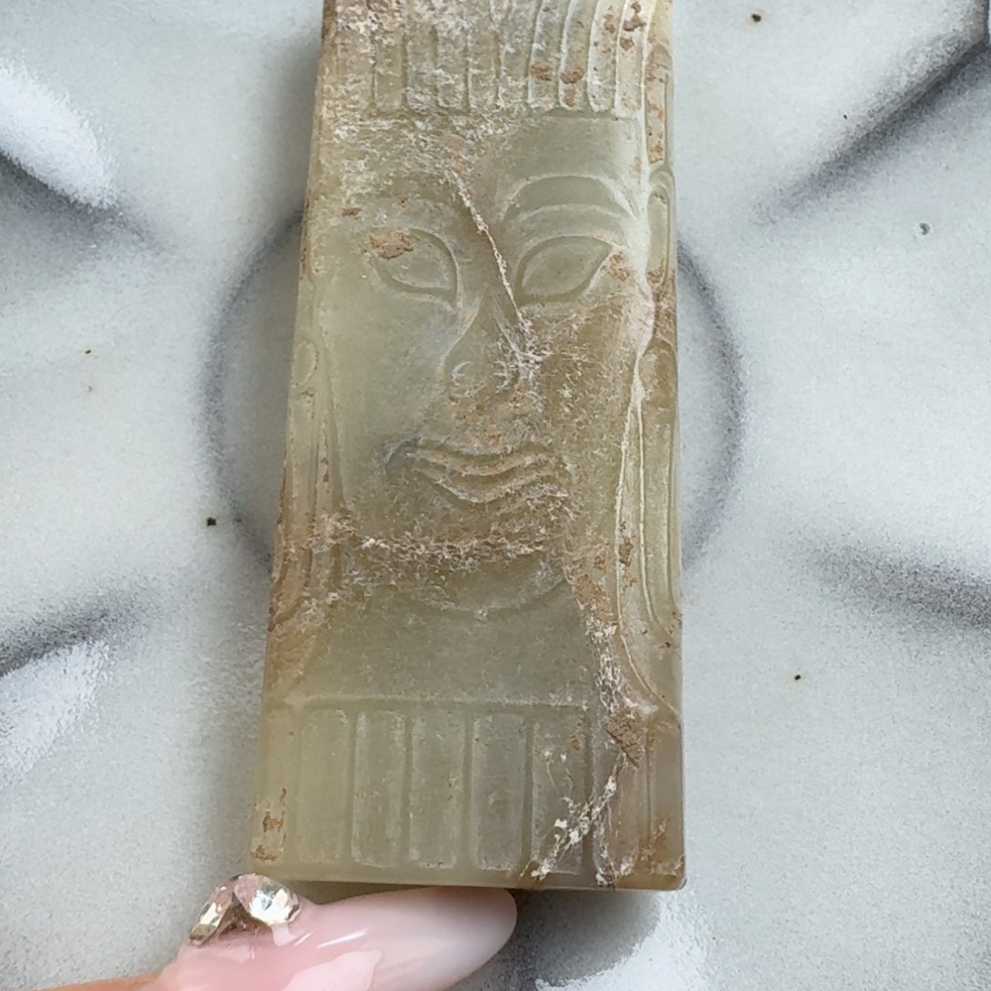 摆件陶天****7佩戴瓷器的时候