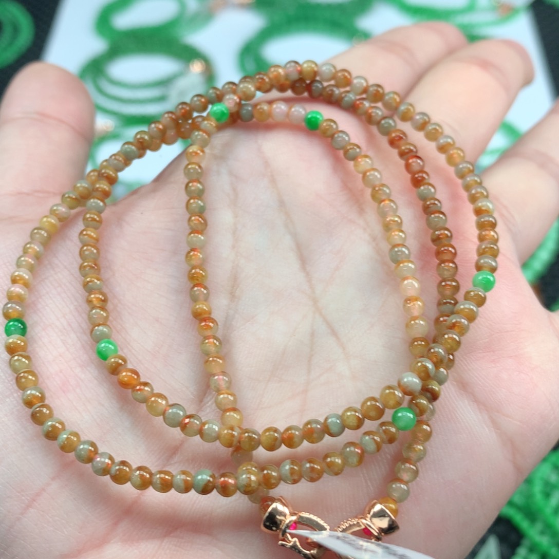 翡翠手链未镶嵌翡翠