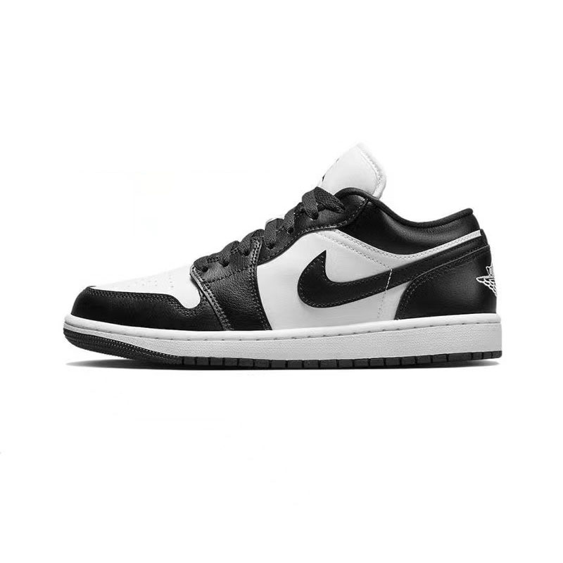 未拆封 NIKE/耐克 AJ1低帮黑白熊猫时尚联名百搭板鞋情侣休闲鞋