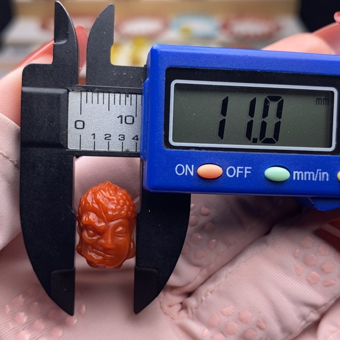 南红玛瑙配饰未镶嵌一念之间 微瑕