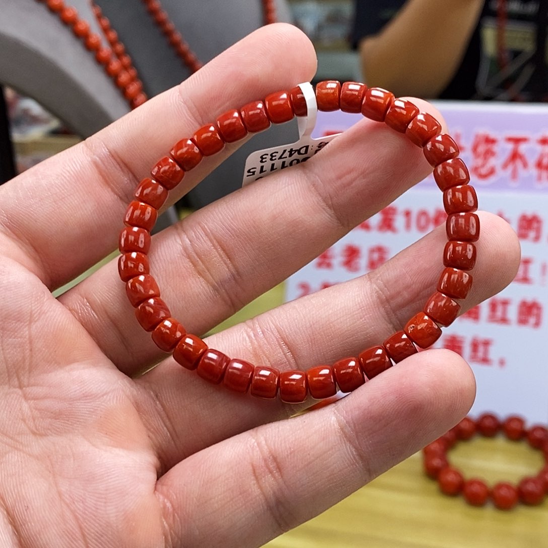 南红玛瑙多样式发一未镶嵌6mm