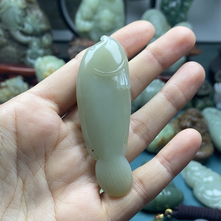 和田玉挂件未镶嵌