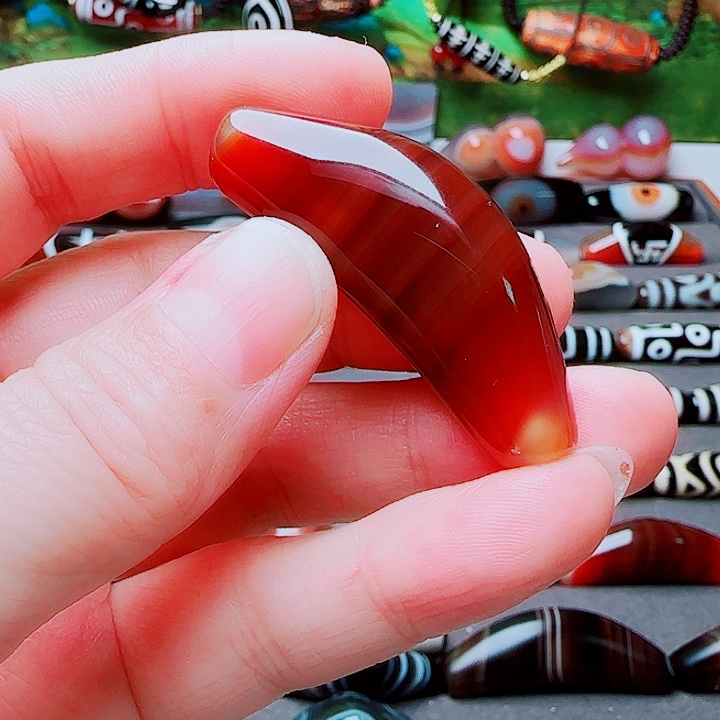 玛瑙/玉髓合金珠宝半成品