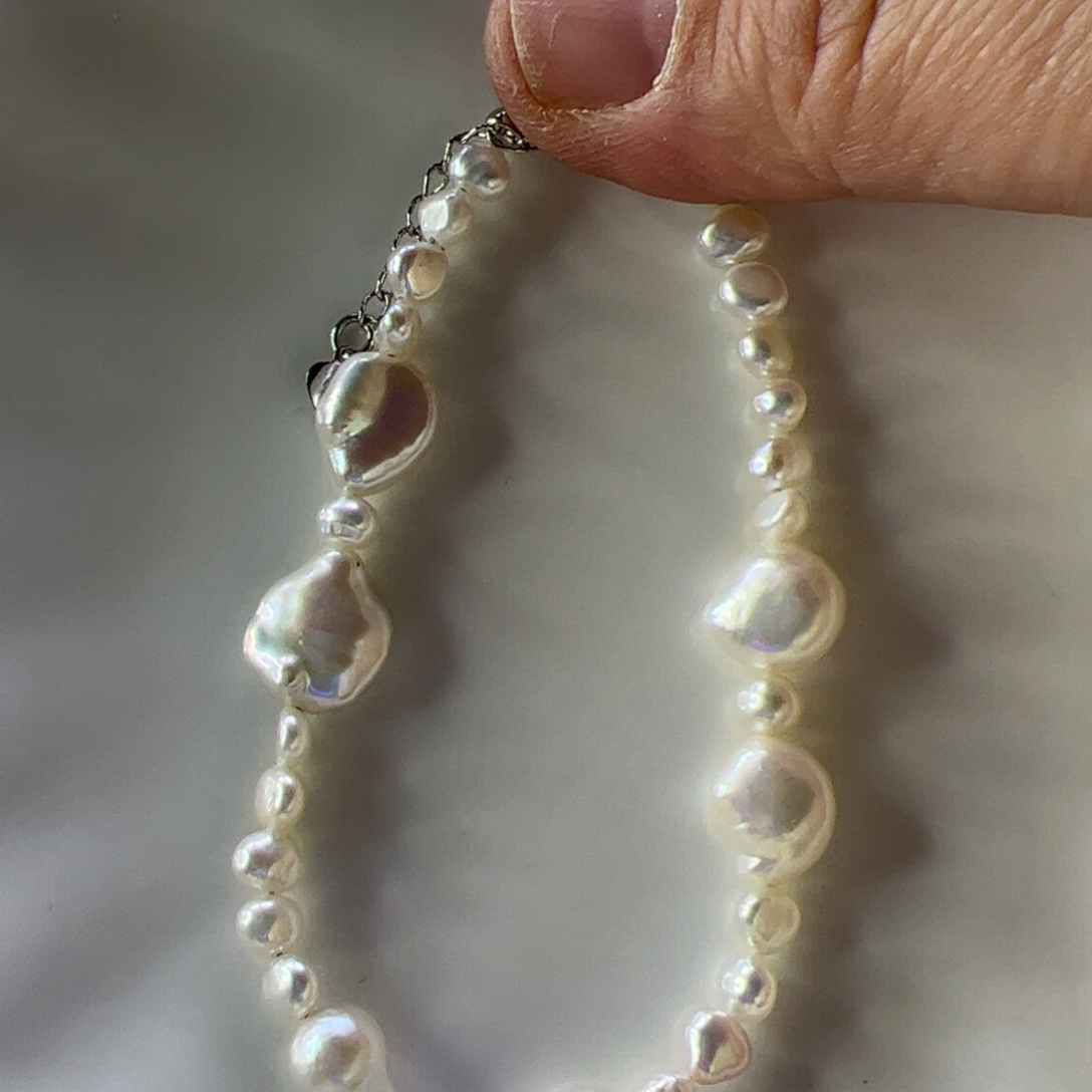 合金淡水珍珠手绳271