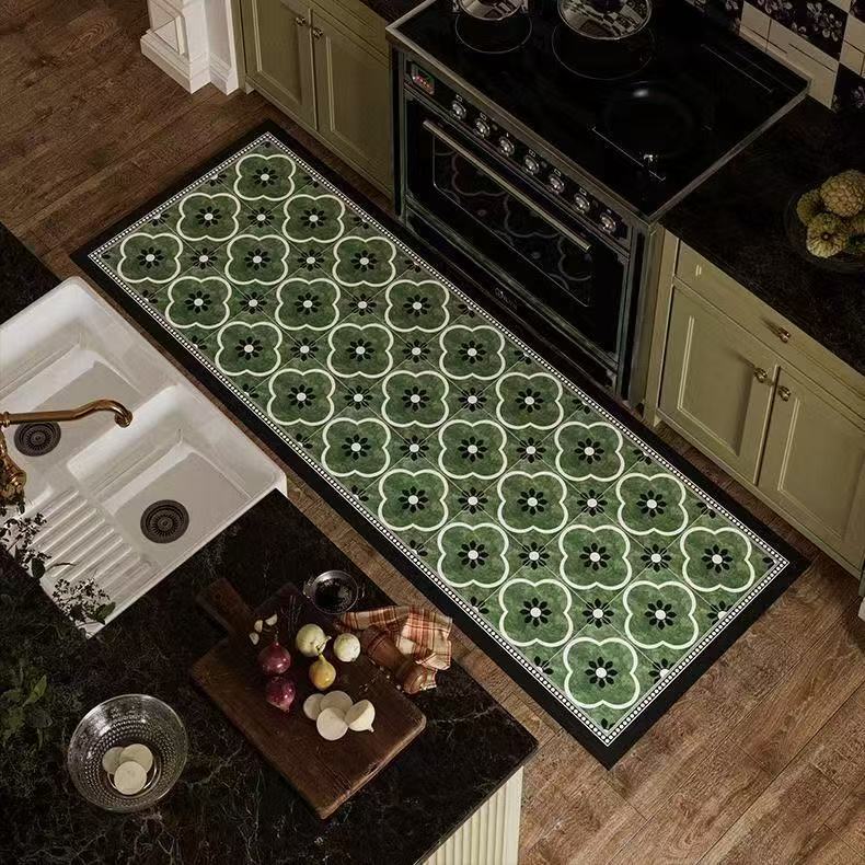 真防滑(G56)40*250cm硅胶垫浴室厨房入户床边隔热秒吸速干