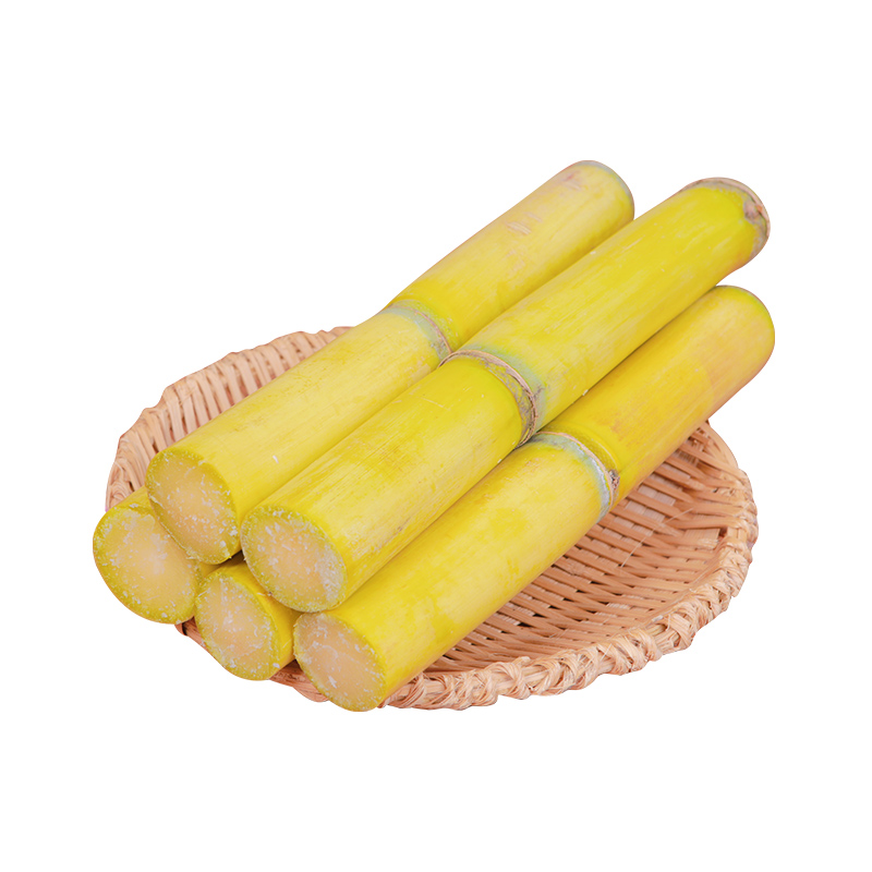 云南甘蔗脆甜多汁新鲜现砍应季黄皮水果甘蔗