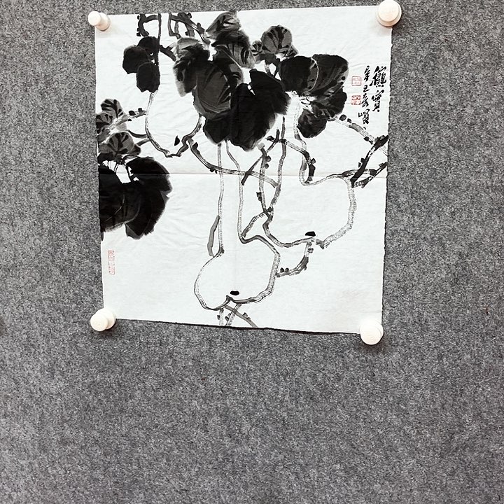 书法葫芦绘画作品