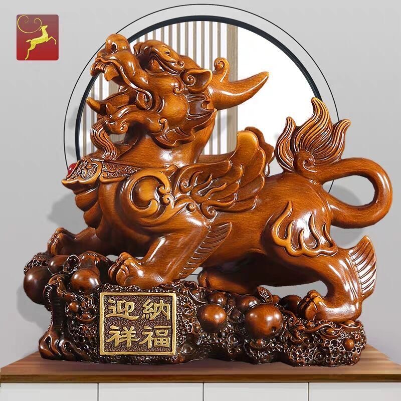 中式摆件客厅酒柜玄关装饰品新居乔迁礼品T1