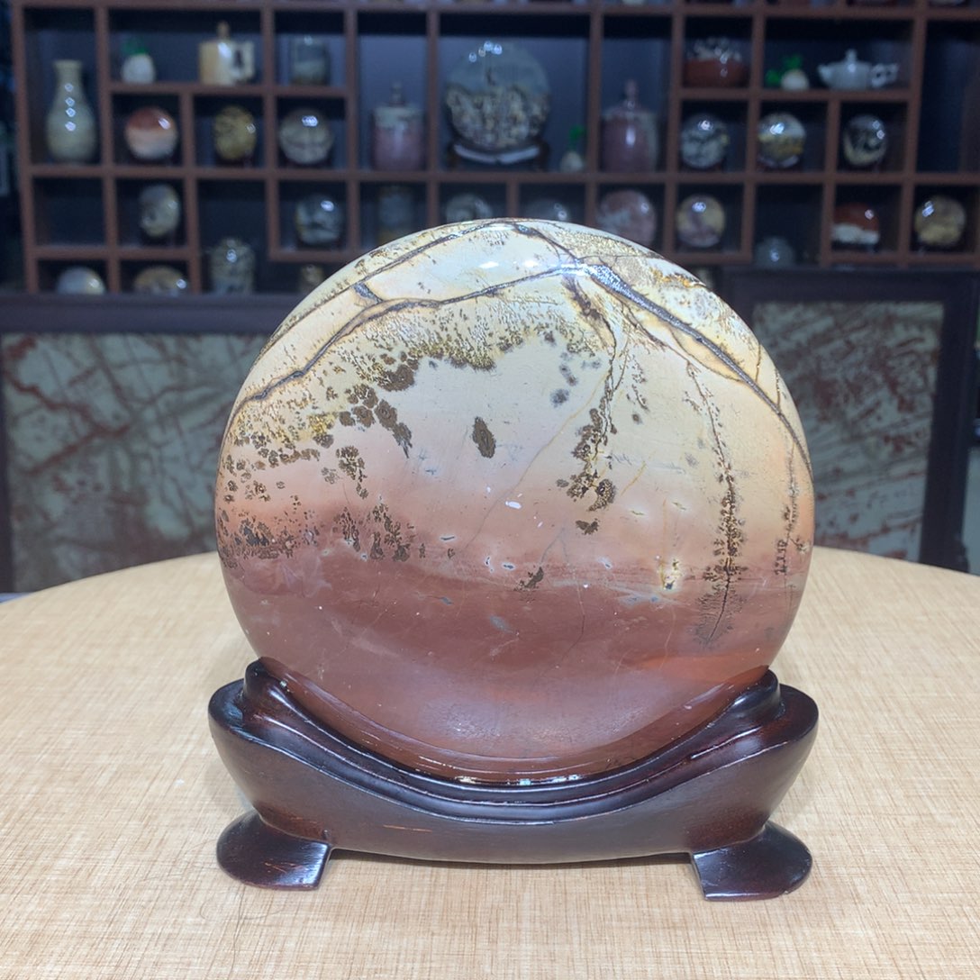 紫砂，广西国画石摆件，收藏观赏