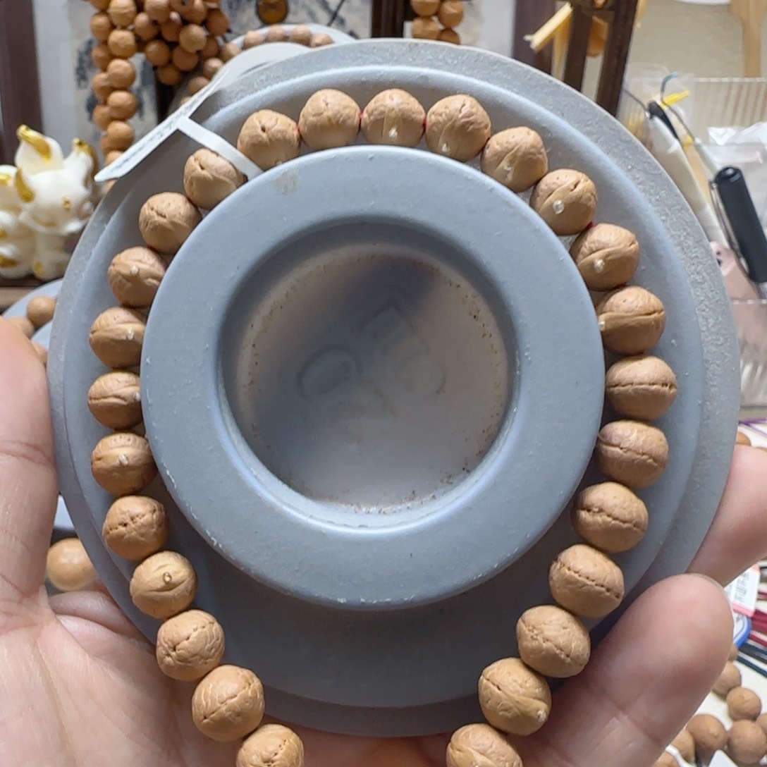 如***水凤眼菩提手串10mm凤眼0@10093