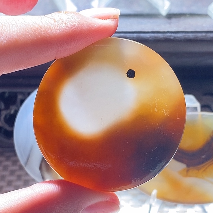 玛瑙/玉髓未镶嵌颈饰