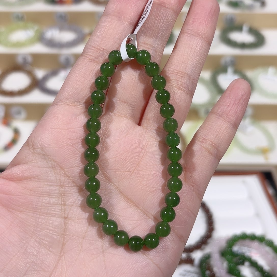 和田玉手链未镶嵌a