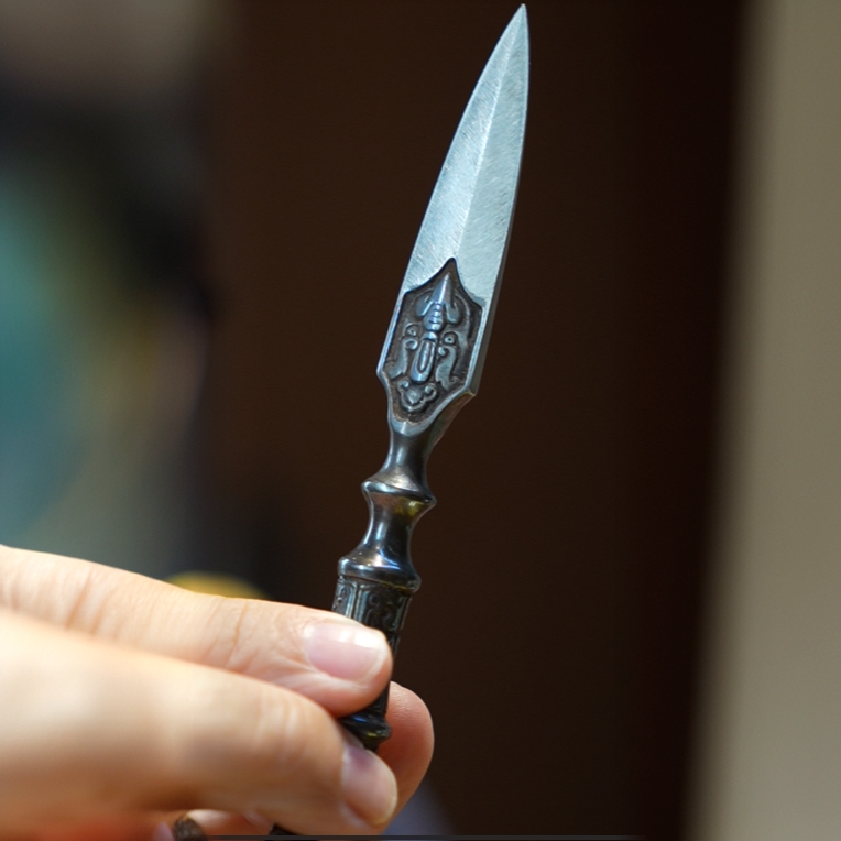 限量茶针/周强纪念作品/全手工制作手工礼品喝茶必备未开刃