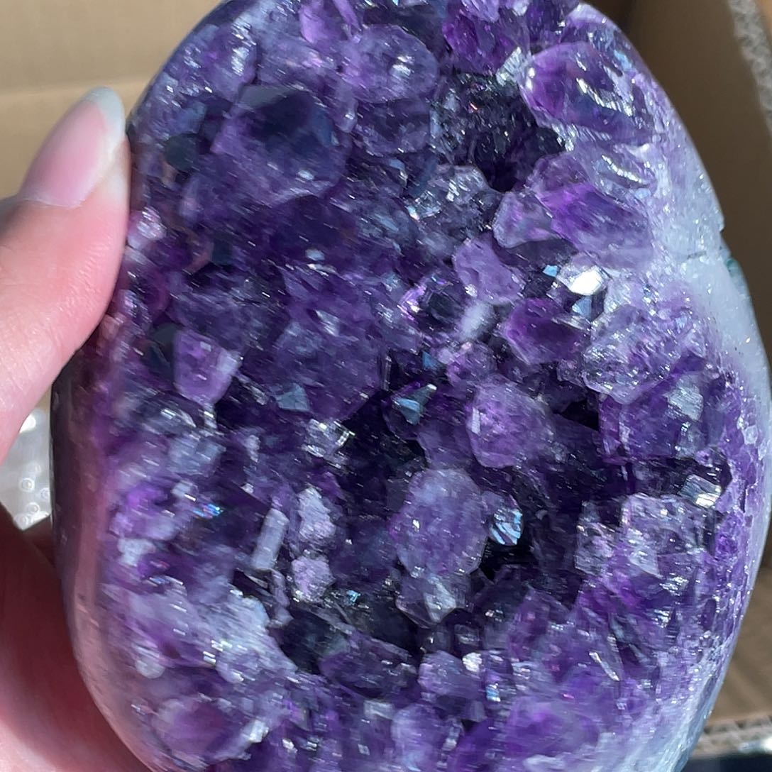 手串水晶未镶嵌紫晶镇28号