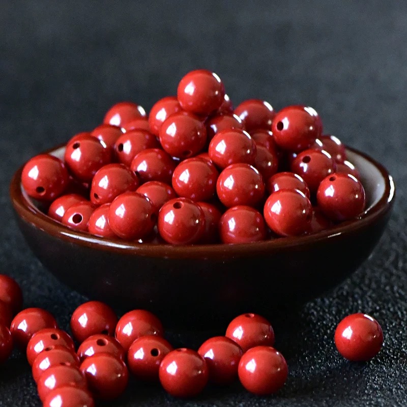 (直播装5~15勺）手工DIY工具材料包红珠男女串珠一店