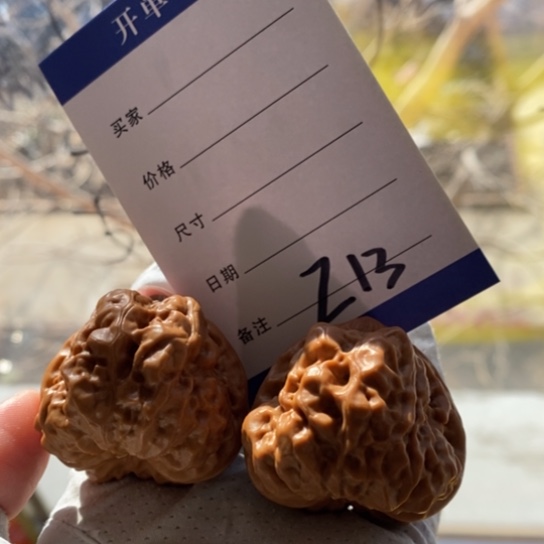 为***生文玩核桃吊坠41蛙