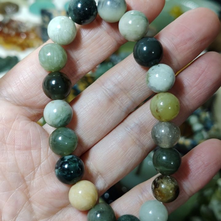 岫玉未镶嵌手串手串