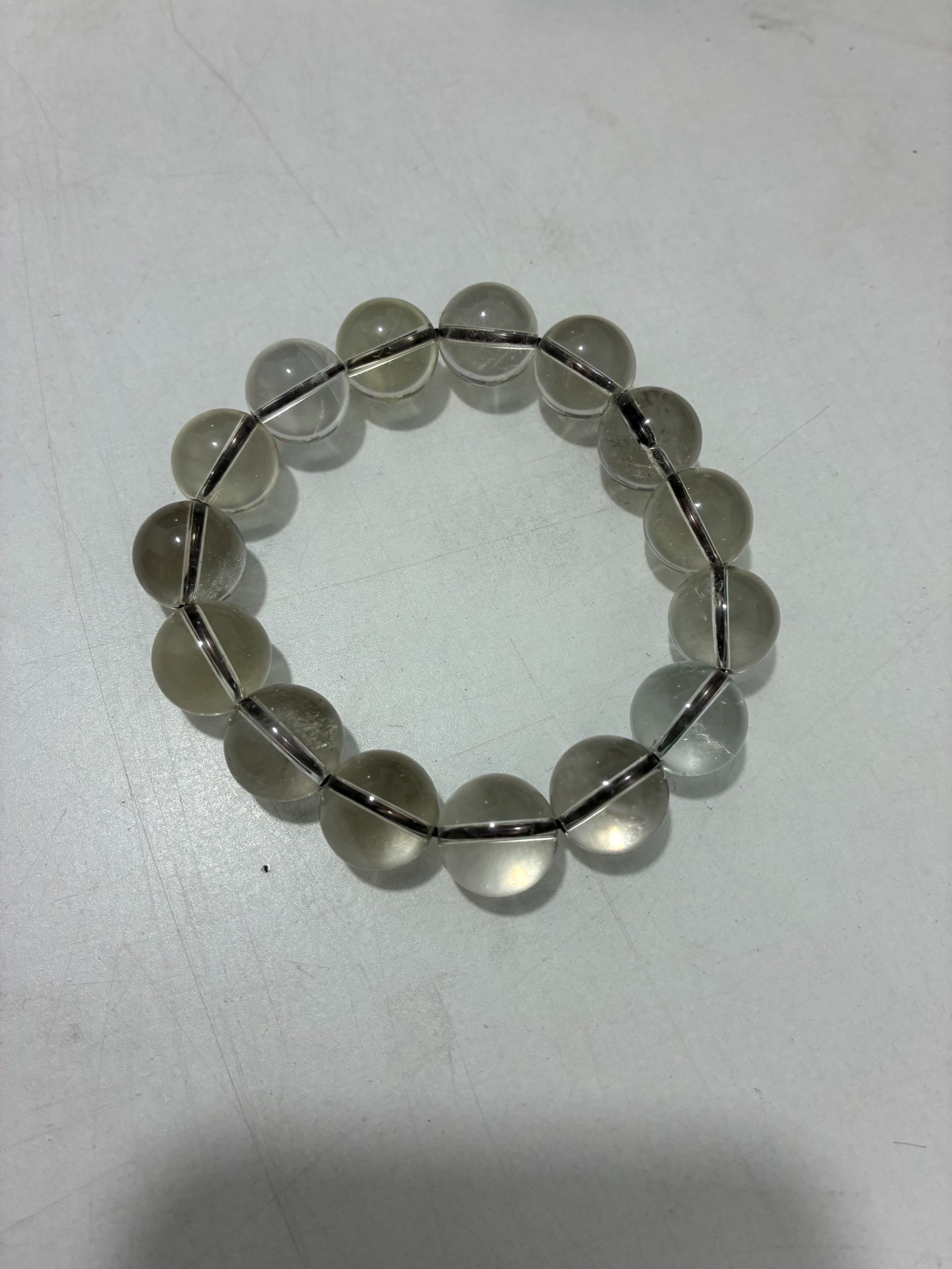 东海老矿料白水手串14大mm简约款