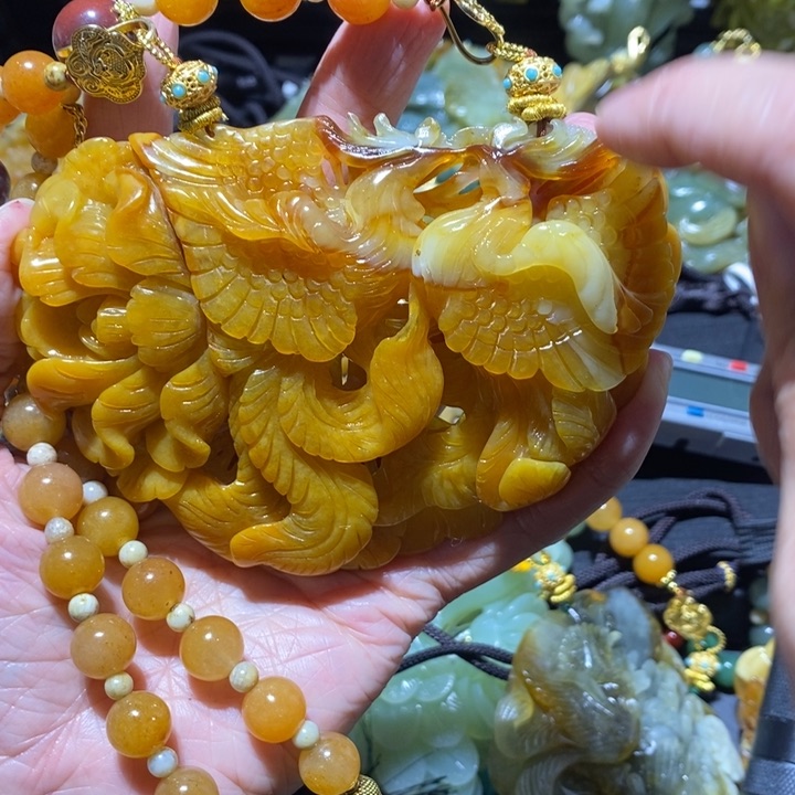 岫玉岫玉吊坠未镶嵌无*