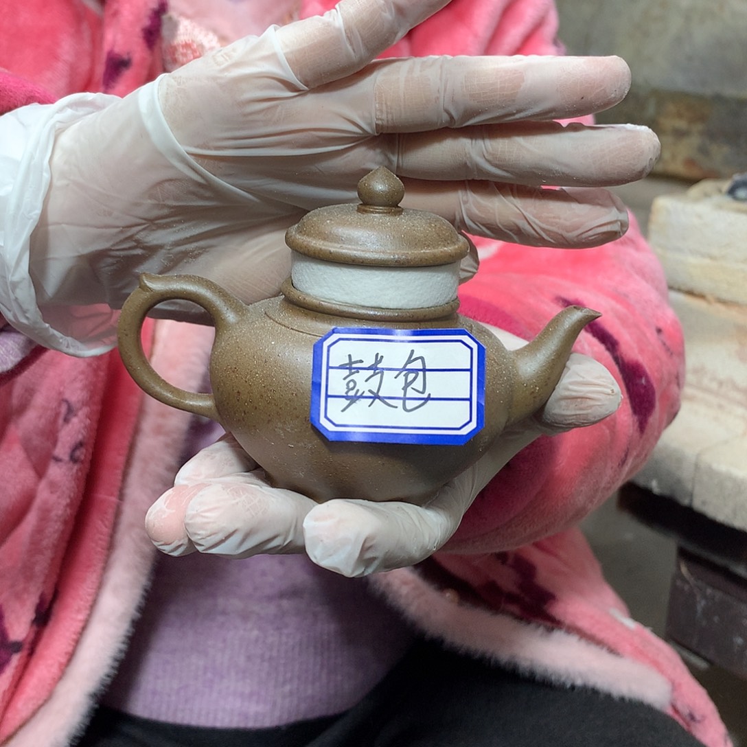 紫砂茶壶纯自然柴烧