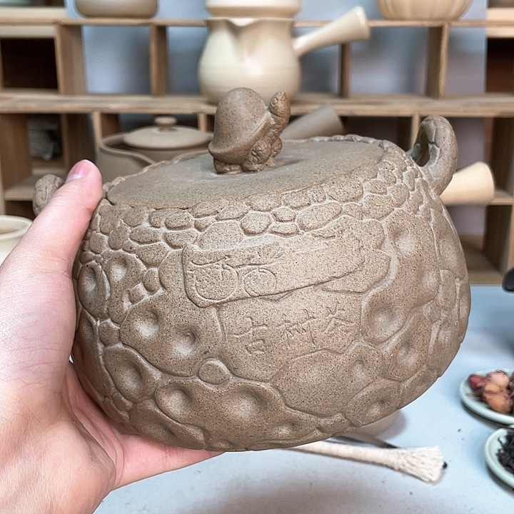 壶老段烧陶瓷茶器！