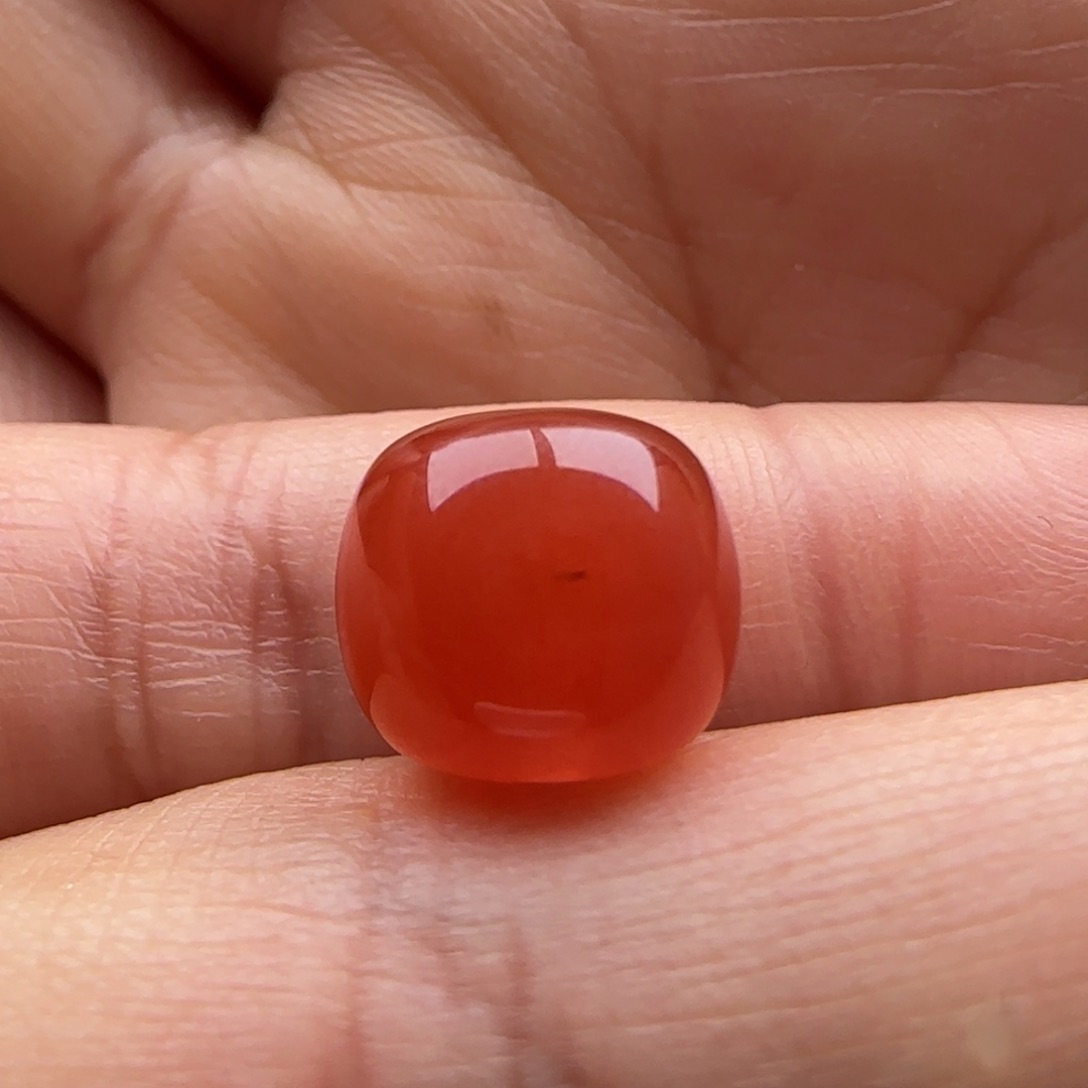 南红玛瑙老型11.2x 10未镶嵌水线 矿点