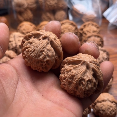 文玩核桃把件?宫灯