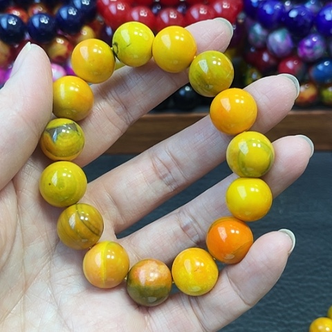 玛瑙未镶嵌手饰牛黄14